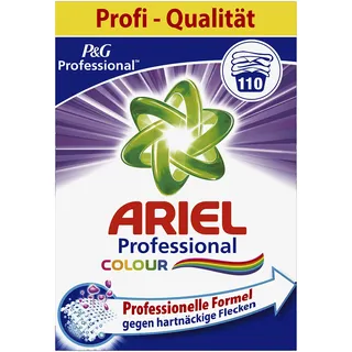 Ariel Professional Vollwaschmittel Pulver Colorwaschmittel 7,15kg – 110 Waschladungen