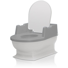 Bild von Sitzfritz Kinder-Toilette, Töpfchen und Toilettentrainer, grau