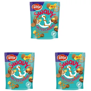ültje Swavy Salted Caramel 140 g (Packung mit 3)