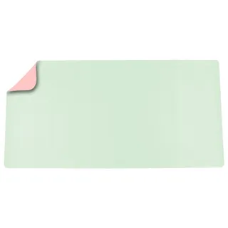 Deflecto Schreibtischunterlage doppelseitig grün/rosa Kunstleder 1200 x 600 cm, 1 St.