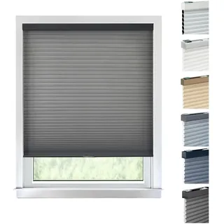 CHICOLOGY Cordless Cellular Shades Sichtschutzrollo, 1 Zelle, Polyester, Morgennebel, 30" W X 48" H