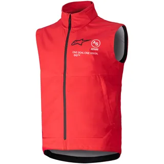 Alpinestars Techstar Softshell Weste - Bright Red - XL