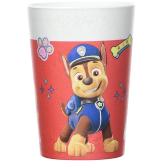 Procos 92850 - Mehrwegbecher Paw Patrol, 2 Stück, Fassungsvermögen 230 ml, wiederverwendbar, Partygeschirr