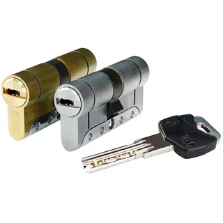 Ifam Irm3030n 60 Mm 30+30 Mm Türschlosszylinder - Silver / Gold - One Size