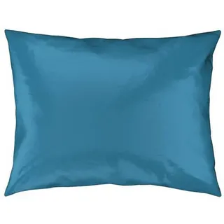 Novel Polsterbezug , Blau , Textil , 2-teilig , Uni , 70x90 cm , atmungsaktiv, pflegeleicht, schadstoffgeprüft , Heimtextilien, Bezüge, Polsterbezüge