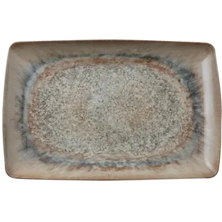 67384B29 Arthur Krupp Rechteckiger Teller Cm 35x22 Galaxy Venus Stoneware