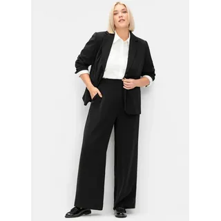 sheego Stoffhose, schwarz,