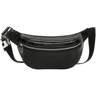 Liebeskind Berlin Chudy Paper Touch Crinkle Beltbag S Black