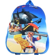 Playmobil – Rucksack Piraten Tasche Kinder mit Piraten Motiv Ranzen