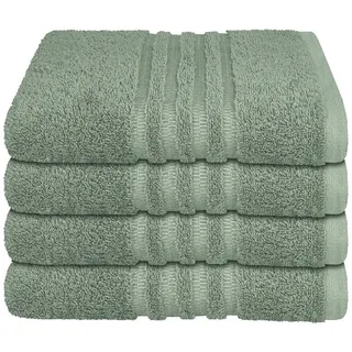SCHIESSER Milano Handtuchset 50 x 100 cm grün 2 St.
