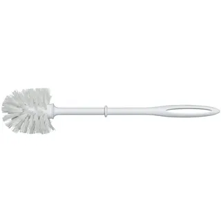 Wenko WC-Bürste mit Kunststoffstiel Weiß 3er Set - 3er Set Ersatz-Toilettenbürste, Kunststoff, 8 x 37 x 8 cm, Weiß, 37 x 8 x 8 cm