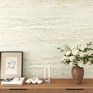 Skyblur Selbstklebende Tapete Beige Selbstklebende Tapete Wohnzimmer Schlafzimmer Strukturtapete Klebefolie Beige Raufasertapete Möbelfolie Selbstklebend 40x200cm Klebefolie Badezimmer Steintapete