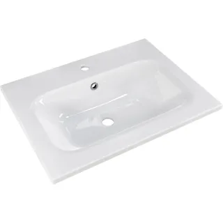 Pelipal Mineralmarmor-Waschbecken Quantum 07 Weiß 61 cm