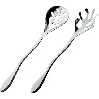 Alessi mediterraneo Salatbesteck Edelstahl