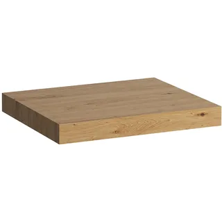 LAUFEN LANI Waschtischplatte, ohne Ausschnitt, 585x495x65mm, H4046401122671, Farbe: Wildeiche