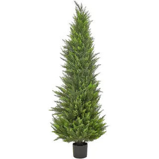 Beliani Kunstpflanzen, CEDAR TREE 153 cm