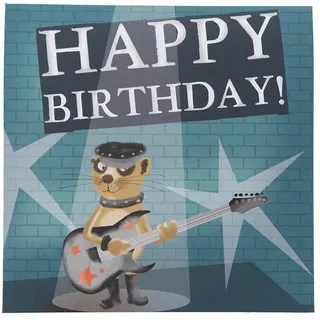 DEPESCHE 0011694-026 Gruß-/Beileidskarte Musikalische Grußkarte Geburtstag, (1 Stk.)