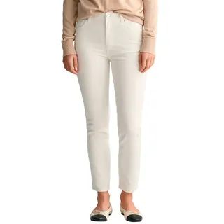 Gant White Slim Fit Jeans - Eggshell - 29
