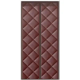 SePkus Thermo Türvorhang Winddicht, Kälteschutz Isoliervorhang Thermovorhang, Schallschutz Winter Verdickte Oxford Stoff Türen Haustür Baumwoll-türvorhang Tür Wärmeschutz (B 80x190cm)