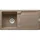 Strata STG 614 rechts Einbauspüle Cashmere/Granit Handbetätigung 840 x 415 mm