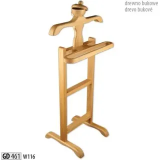 Kleiderständer Buche Holz Wäscheständer Kleiderstang Garderobenständer Ständer