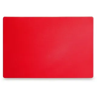 HENDI Schneidbretter, HACCP, Beidseitig nutzbar, für Fleisch, 450x300x(H)12,7mm, HDPE Kunststoff, rot