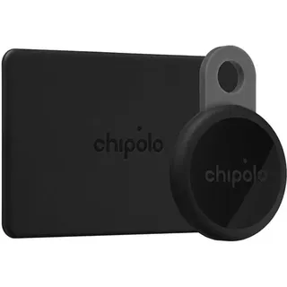 Chipolo LOOP Charcoal and CARD Charcoal Bundle