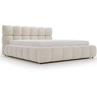 Graingold Polsterbett Modo 180x200 Beige , Textil , 180x200 cm , Schlafzimmer, Betten, Polsterbetten