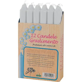 La Briantina Duftkerze Grad CAN03140N, weiß, Duft von weißem Moschus