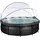 Pool-Set Ø 450 x 122 cm inkl. Sandfilteranlage, Poolleiter, Reparaturset
