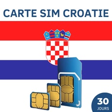 Prepaid SIM-Karte für Kroatien – Gültigkeit 30 Tage