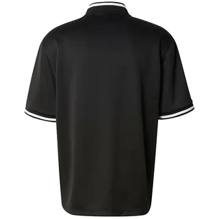 Urban Classics Interlock Baseball Kurzarmhemd - Black - XL