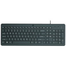 Bild 150 kabelgebundene Tastatur, schwarz,