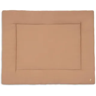 Jollein Krabbeldecke für Baby – Little Waffle – 75x95cm – Light Terra/Sand – Laufgittereinlage – 95% Baumwolle 5% Elasthan – OEKO-TEX Zertifiziert – Kuschelig Weich – Spieldecke Baby