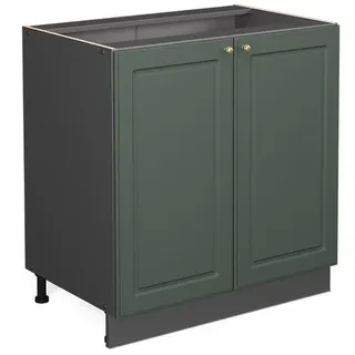 Vicco Unterschrank Fame-Line 80 x 82 x 51,6 cm Grün-Gold