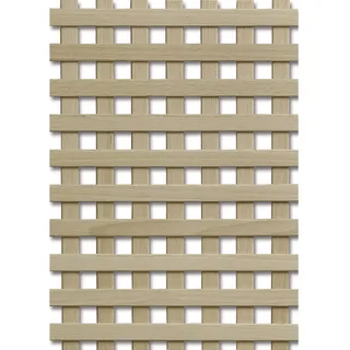 OEM Holzgitter ganze Tafel gerade 1230 x 600 mm Fichte
