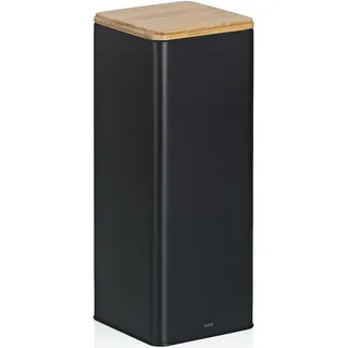 Kochtopf, 3,0 L, Metall, Bambusholz, 11,5 x 11,5 x 29 cm - Kela | Kiril - Schwarz