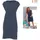 Amazona Kleid uni Blau 38