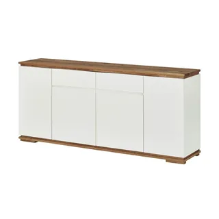 Zurbrüggen Sideboard - weiß ¦ Maße (cm): B: 182 H: 81 T: 40.0