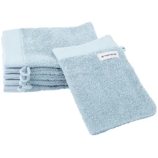 COLOR BATH Waschhandschuh 16 x 21 cm blau 6 St.