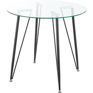[en.casa] Huittinen Ø 80 cm schwarz