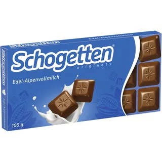 Schogetten Edel-Alpenvollmilch Schokoladentafel 100 g