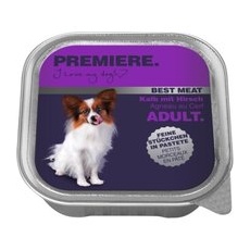 PREMIERE Best Meat Adult Kalb mit Hirsch 16x100 g