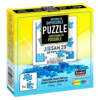 Eureka Puzzle Impossible jigsaws 29 - kniffliges 5-teiliges Puzzle-Spiel
