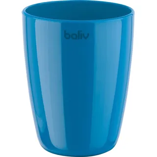 baliv Zahnputzbecher Kunststoff Blau Glänzend