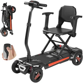 Vevor 4-Rad-Elektromobil faltbar schwarz