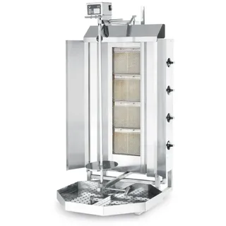 HENDI Dönergrill Gas Profi Line - Silber