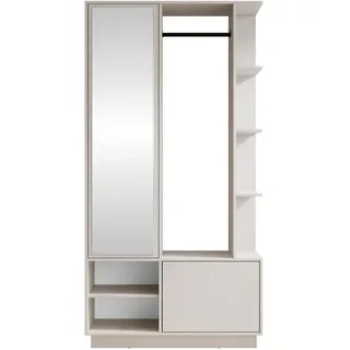 Mirjan24 Garderobenset Nala II 100 x 197 x 34 cm Sandbeige
