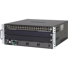 Netgear M6100-44GF3 : Starter Kit (44 Ports), Netzwerk Switch, Grau, Schwarz