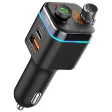 Savio TR-12 - Bluetooth hands-free car kit / FM transmitter / charger for mobile phone
